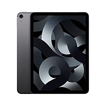 Apple 2022 iPad Air M1 Chip (10.9-inch/27.69 cm, Wi-Fi + Cellular, 256GB) - Space Gray (5th Generation)