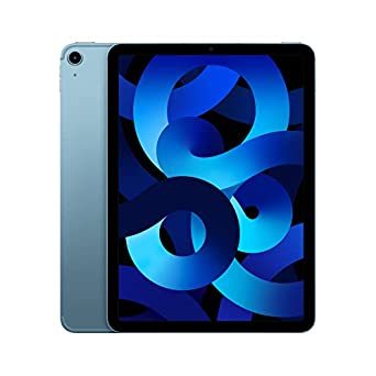 Apple 2022 iPad Air M1 Chip (10.9-inch/27.69 cm, Wi-Fi + Cellular, 256GB) - Blue (5th Generation)