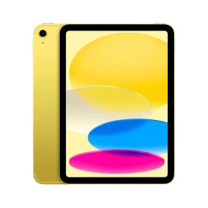 Apple 2022 10.9-inch iPad (Wi-Fi + Cellular, 256GB) – Yellow (10th Generation)
