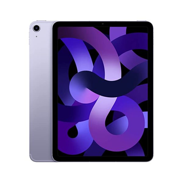 Apple 2022 iPad Air M1 Chip (10.9-inch/27.69 cm, Wi-Fi + Cellular, 64GB) - Purple (5th Generation)