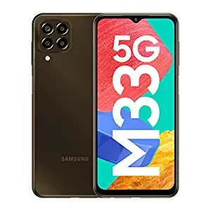 Samsung Galaxy M33 5G (Emerald Brown, 6GB, 128GB Storage)