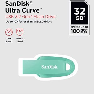 SanDisk® Ultra Curve USB 3.2 32GB 100MB/s R Green