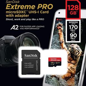 SanDisk Extreme Pro Micro Sdxctm Uhs-I Card (128GB)