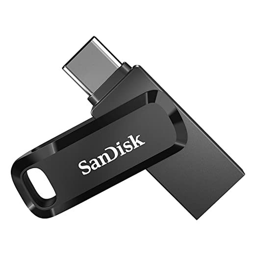 SanDisk Ultra Dual Drive Go USB Type C Pendrive for Mobile (Black, 128 GB, 5Y - SDDDC3-128G-I35)
