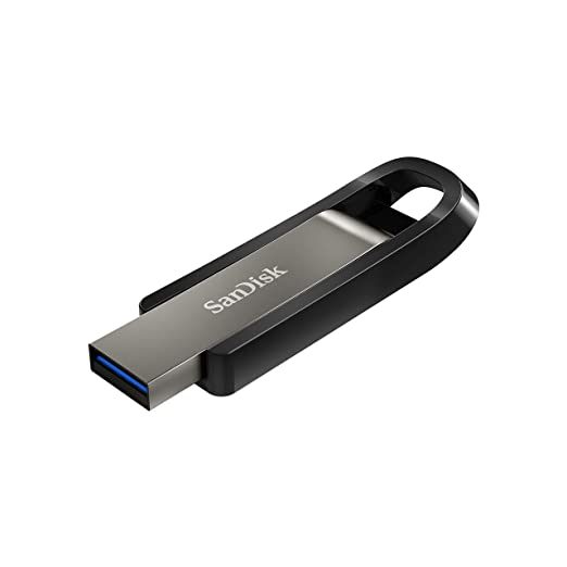 SanDisk USB Extreme USB 3.2 128GB, Upto 395MBs R & 180MB/s W, (SDCZ810-128G-G46)